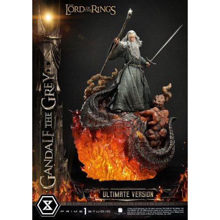 Lord of the Rings socha 1/4 Gandalf the Grey Ultimate Version 81 cm